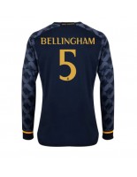 Real Madrid Jude Bellingham #5 Venkovní Dres 2023-24 Dlouhý Rukáv